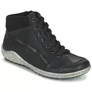 Rieker GUERINA womens Mid Boots in Blue