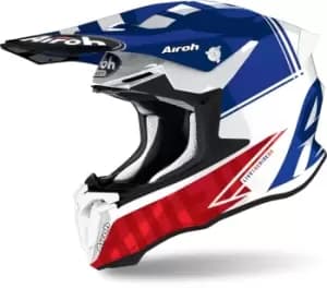 Airoh Twist 2.0 Tech Motocross Helmet, blue Size M blue, Size M