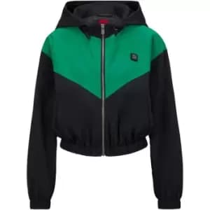 HUGO Colour Block Track Jacket - Black