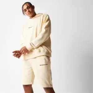 Mennace Essentials Mid Length Shorts - Neutral