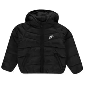 Nike Hooded Jacket Boys - Black
