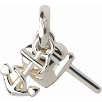 Ladies Links Of London Sterling Silver Keepsakes Faith, Hope & Love Charm