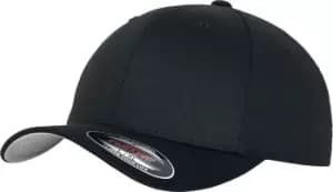 Flexfit Wooly Combed Cap black