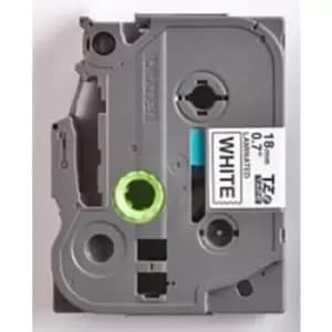 Brother TZe-241CIV Labelling tape Tape colour: White Font colour: Black 18mm 8 m