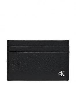 Calvin Klein Jeans Monogram Card Case - Black