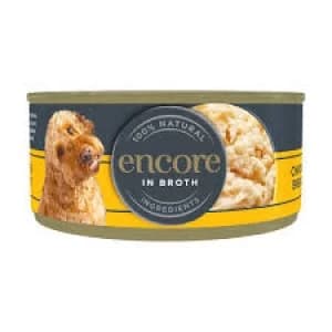 Encore Chicken Breast in Broth Adult Dog Food 156g