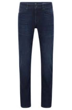 Hugo Boss Delaware Slim Fit Jeans Mid Blue Size 30 Men