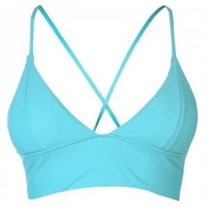 SoulCal Cross Back Bikini Top Ladies - Aqua