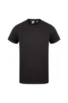 Men Feel Good Stretch V-neck Short Sleeve T-Shirt