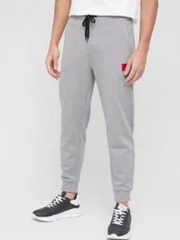 Hugo Boss Doak 212 Red Patch Logo Sweatpants Grey Size 2XL Men