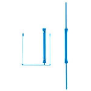 Stewart Superior Filing Clips Blue 80mm Pack of 100