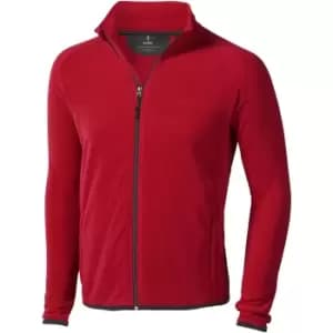 Elevate Mens Brossard Micro Fleece (L) (Red)