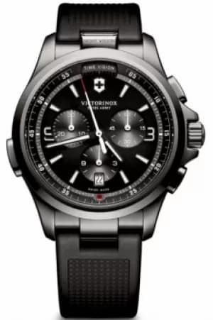 Mens Victorinox Swiss Army Night Vision Chronograph Watch 241731