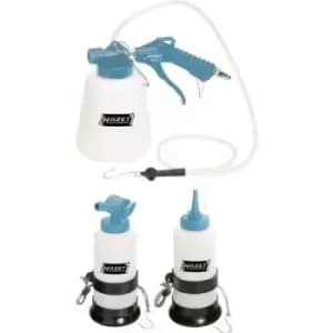 Hazet 4969-1/3 Pneumatic Brake Fluid Bleeder Set