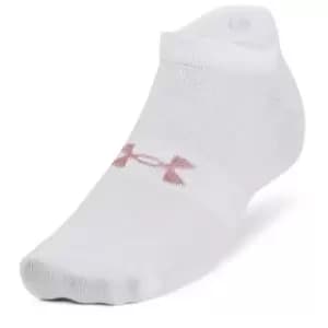 Under Armour Ess NoShow 3pk 34 - White