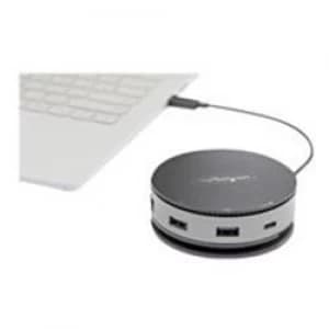StarTech.com USB-C Multiport Adapter - 10Gbps Mini Dock 4K 60Hz HDMI/DisplayPort/1080p VGA