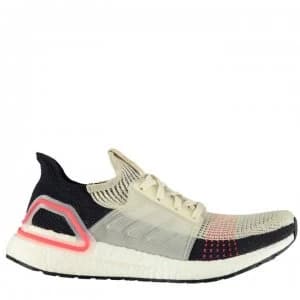 adidas UltraBoost 19 Mens Running Shoes - Brown/Wht/Red