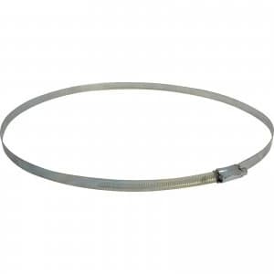 Faithfull Zinc Plated Hose Clips 286mm - 318mm Pack of 1