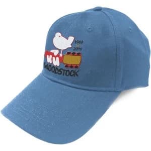 Woodstock - Logo Unisex Baseball Cap - Blue