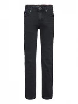 Tommy Hilfiger Boys Scanton Slim Jeans - Black, Size Age: 12 Years