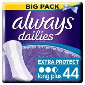 Always Dailies Long Plus Pantyliner 44PK