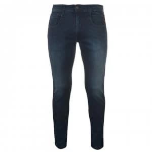 Replay Anbass Slim Jeans Mens - Dark Blue