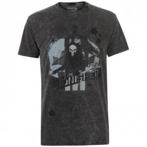 Character Marvel Wash T Shirt Mens - Knights Punish