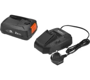 GARDENA P4A AL 1830 CV Battery Charger & PBA 18V/45 Battery Starter Set