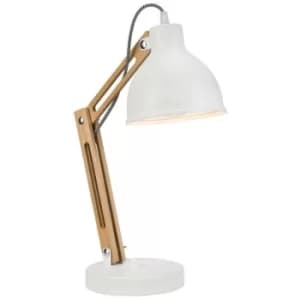 Marcello Adjustable Desk Lamp White, 1x E27