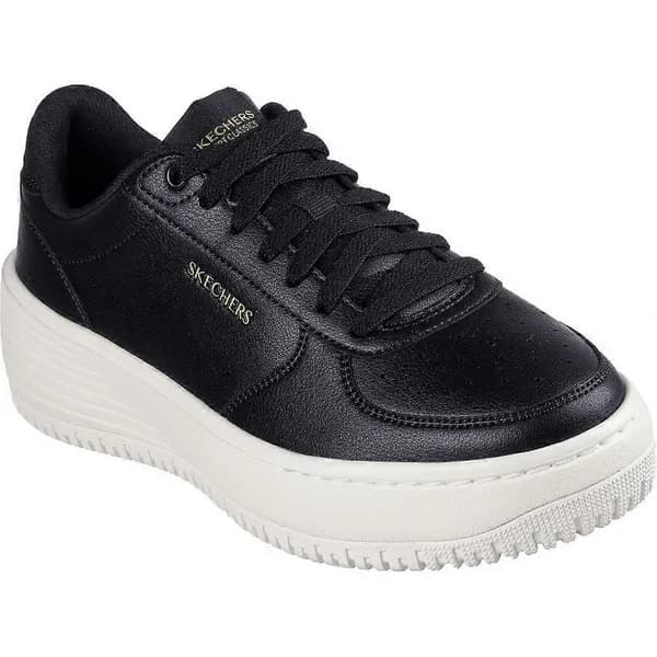 Skechers Womens Grand 92 - Be Lifted Leather Trainers UK Size 7 (EU 40) Black SKE2345-BLK-7