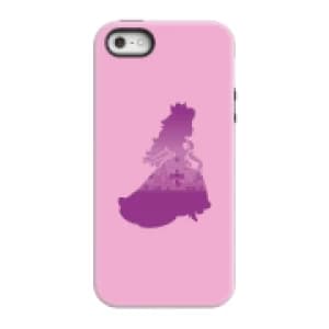 Nintendo Super Mario Peach Silhouette Phone Case - iPhone 5/5s - Tough Case - Gloss