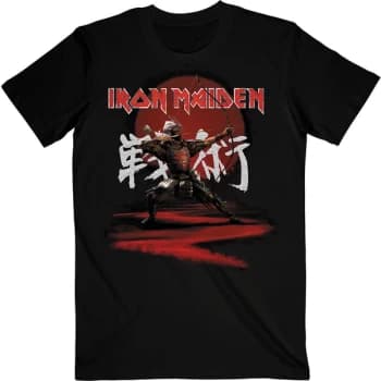 Iron Maiden - Senjutsu Eddie Archer Kanji Unisex Large T-Shirt - Black