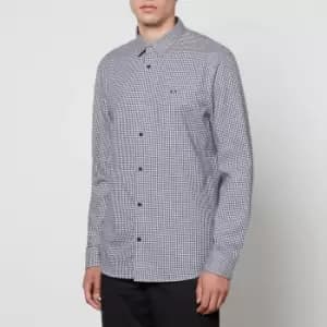 Armani Exchange Shepherd Check Cotton Shirt - L