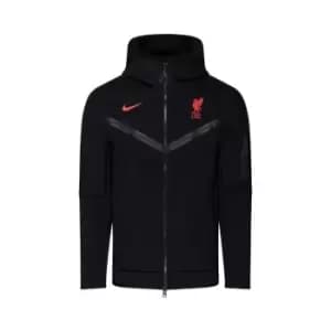 2022-2023 Liverpool Tech Fleece Hoodie (Black)
