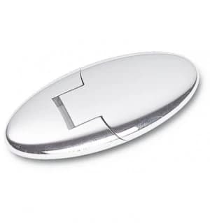 Oval Hatch Hinge with Concealed Fixings