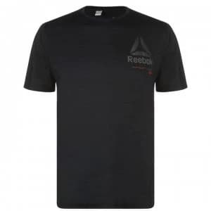 Reebok OST ActivChill T Shirt Mens - Black