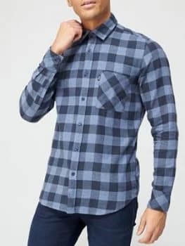 Hugo Boss Relegant 2 Check Shirt Navy Size L Men