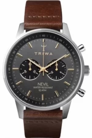 Mens Triwa Smoky Nevil Chronograph Watch NEST114-CL010412