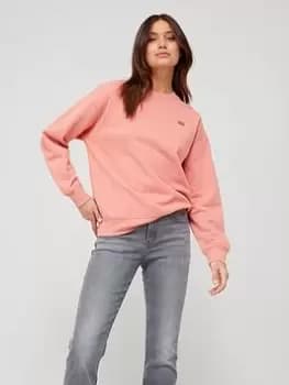 Levis Standard Crew Neutrals - Terra Cotta, Orange Size XS Women