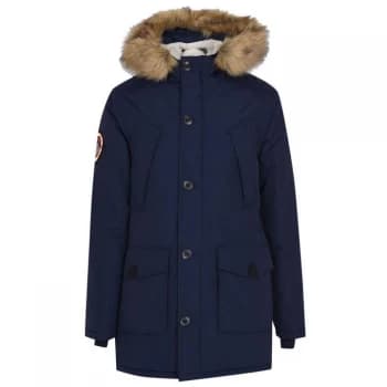 Superdry Parka Jacket - Navy