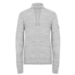Firetrap Cowl Neck Knitted Jumper - Grey