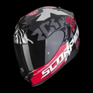 Scorpion EXO-520 AIR ROK Bagoros Black Red M