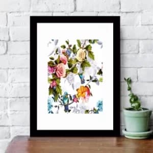 SC512895871 Multicolor Decorative Framed MDF Painting