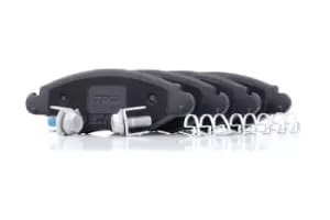 TRW Brake pad set GDB1500 Brake pads,Brake pad set, disc brake PEUGEOT,206 Schragheck (2A/C),206+ Schragheck (2L_, 2M_),206 SW (2E/K),206 Stufenheck