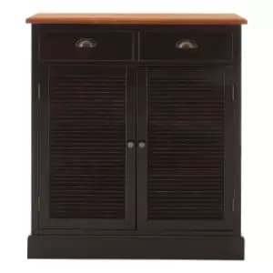 Fir wood veneer Cabinet