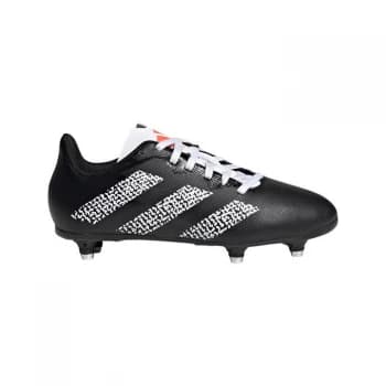 adidas Kakari SG Junior Rugby Boots - Black/White/Red