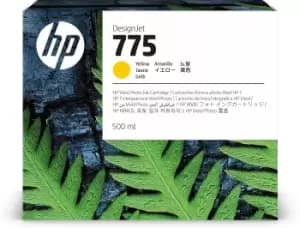 HP 1XB19A/775 Ink cartridge yellow 500ml for HP DesignJet Z 6 Pro