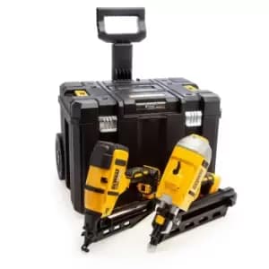 DEWALT DCK264NT 18V XR Framing & Finishing Nailer (Body Only) in TSTAK Rolling C