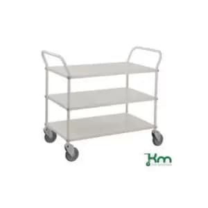 Slingsby Konga Three Tier Trolley - White