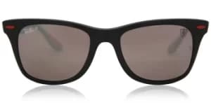Ray-Ban Sunglasses RB4195M Ferrari Polarized F602H2